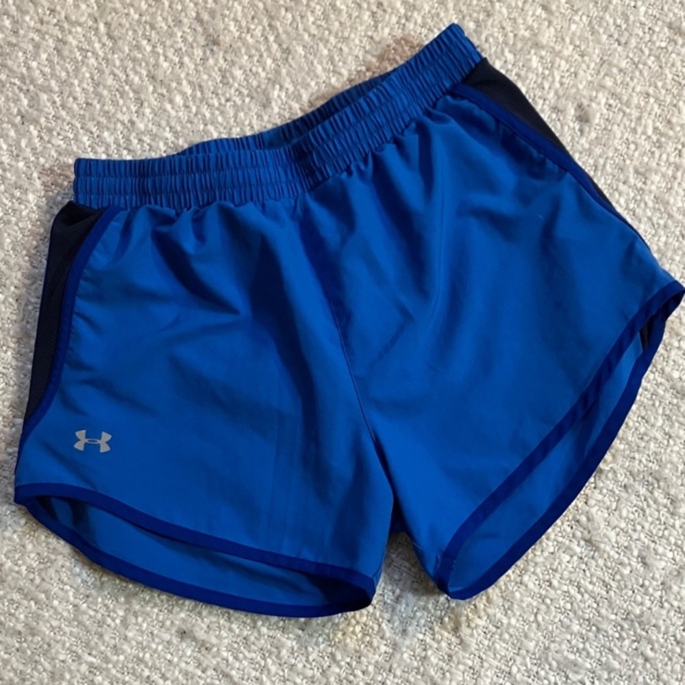 ⚽️ UNDER ARMOUR WOMENS XS BLUE ATHLETIC SHORTS